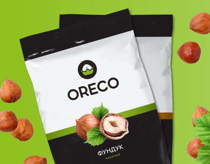 Разработан дизайн для упаковки продуктов от компании ORECO
